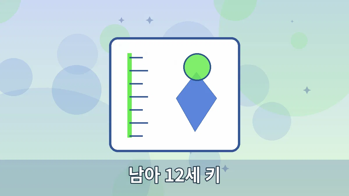 남아 12세 키 안내 이미지 4