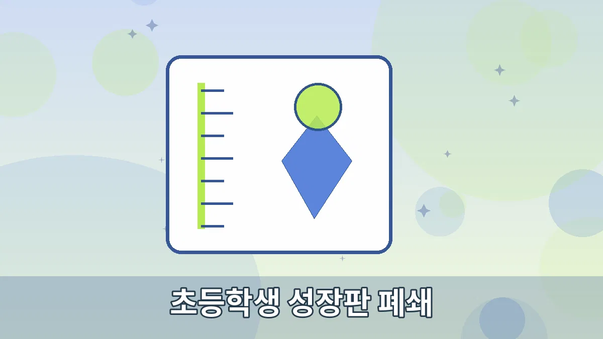 초등학생 성장판 폐쇄 안내 이미지 3