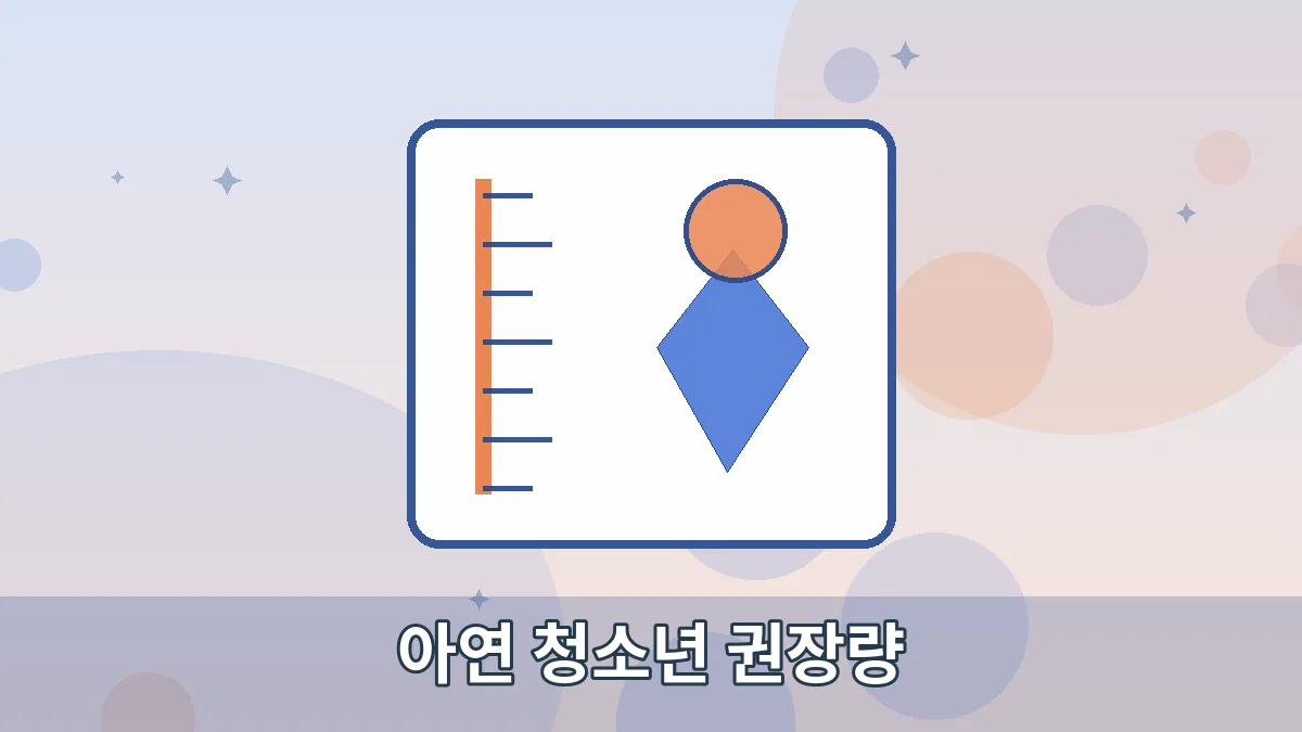 아연 청소년 권장량 안내 이미지 1
